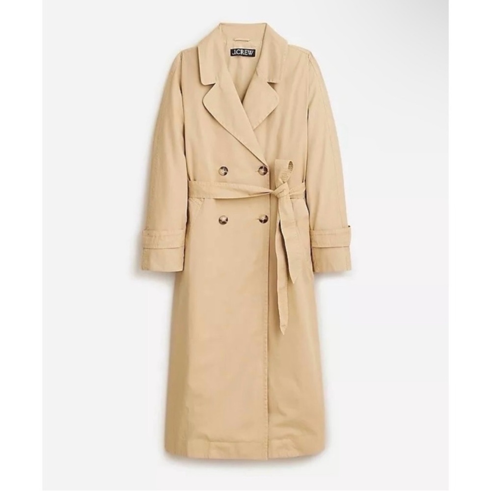 ❌SOLD❌ J. Crew Relaxed Heratige Trench Coat in Chino